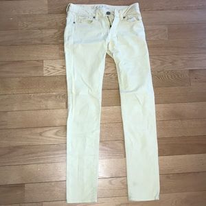 American Eagle Yellow Jeans